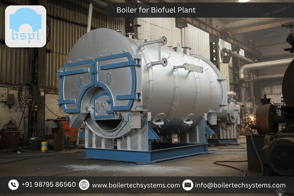 Boiler for Biofuel Plant