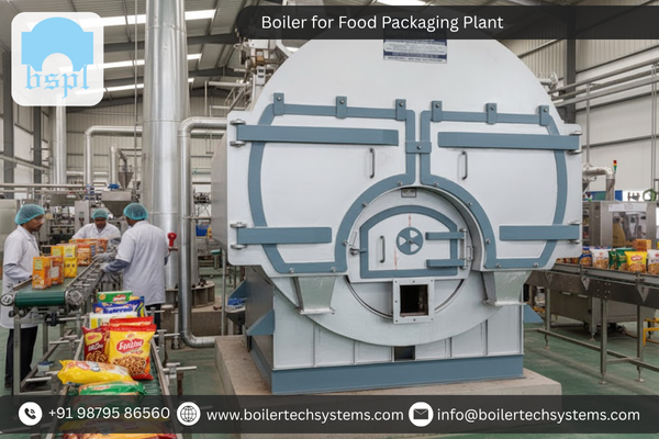 Boiler for Food Packaging Plant