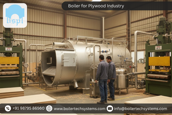 Boiler for Plywood Industry