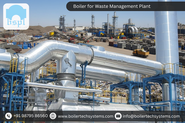 Boiler for Waste Management Plant