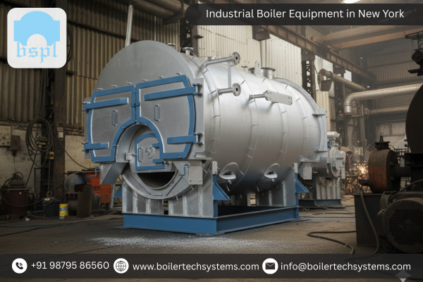 Industrial Boiler Equipment in New York