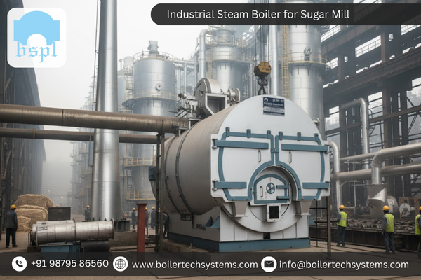 Industrial Steam Boiler for Sugar Mill
