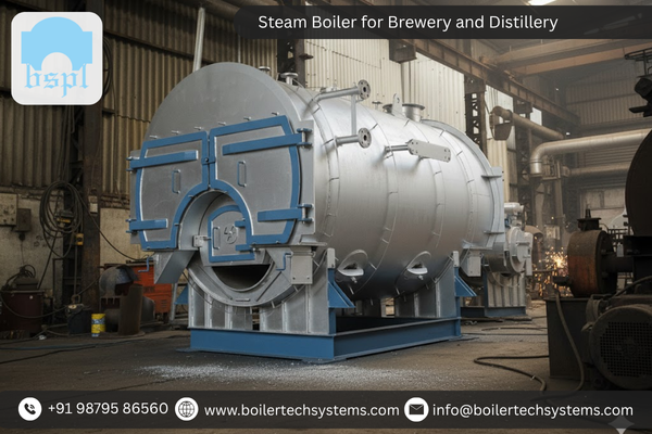 Steam Boiler for Brewery and Distillery