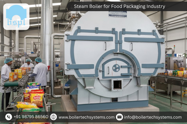 Steam Boiler for Food Packaging Industry