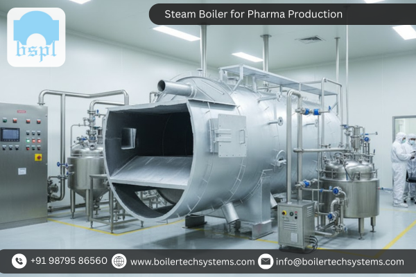 Steam Boiler for Pharma Production
