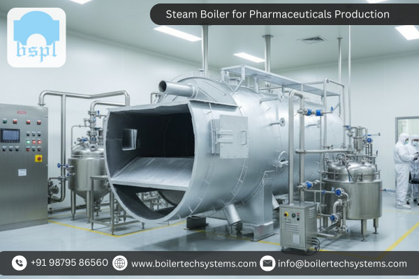 Steam Boiler for Pharmaceuticals Production